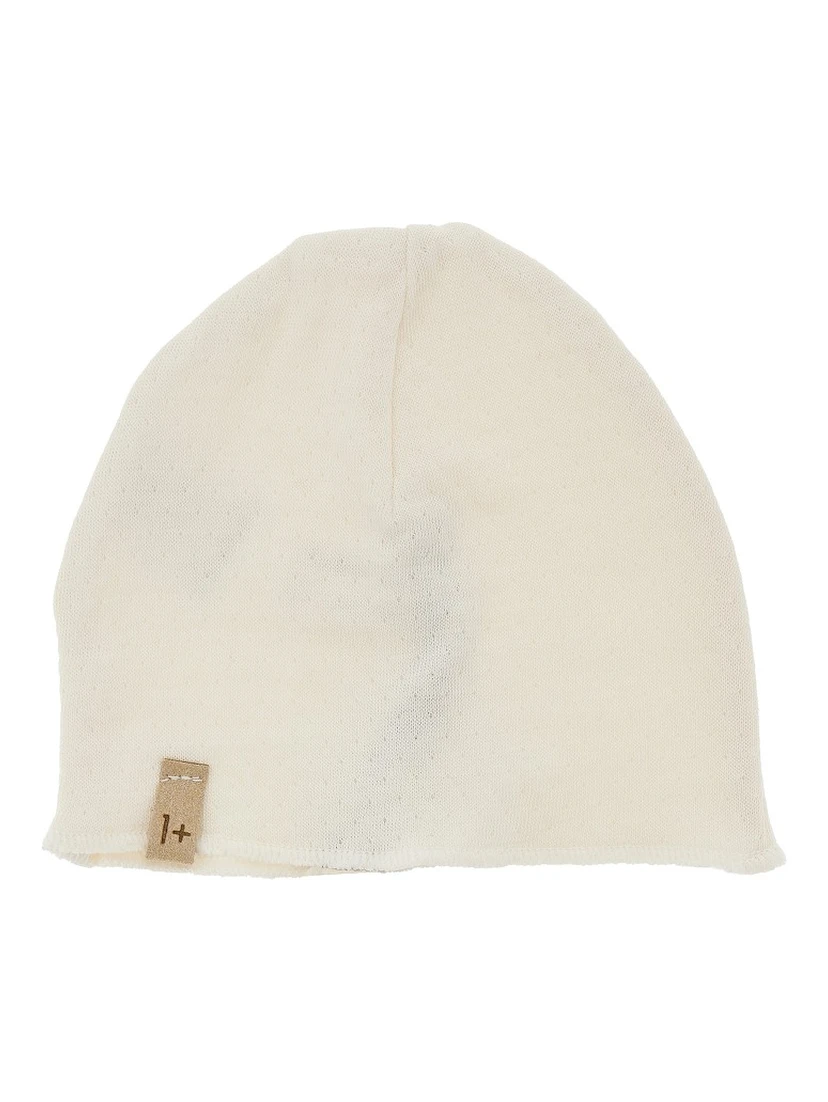Cotton jersey beanie hat