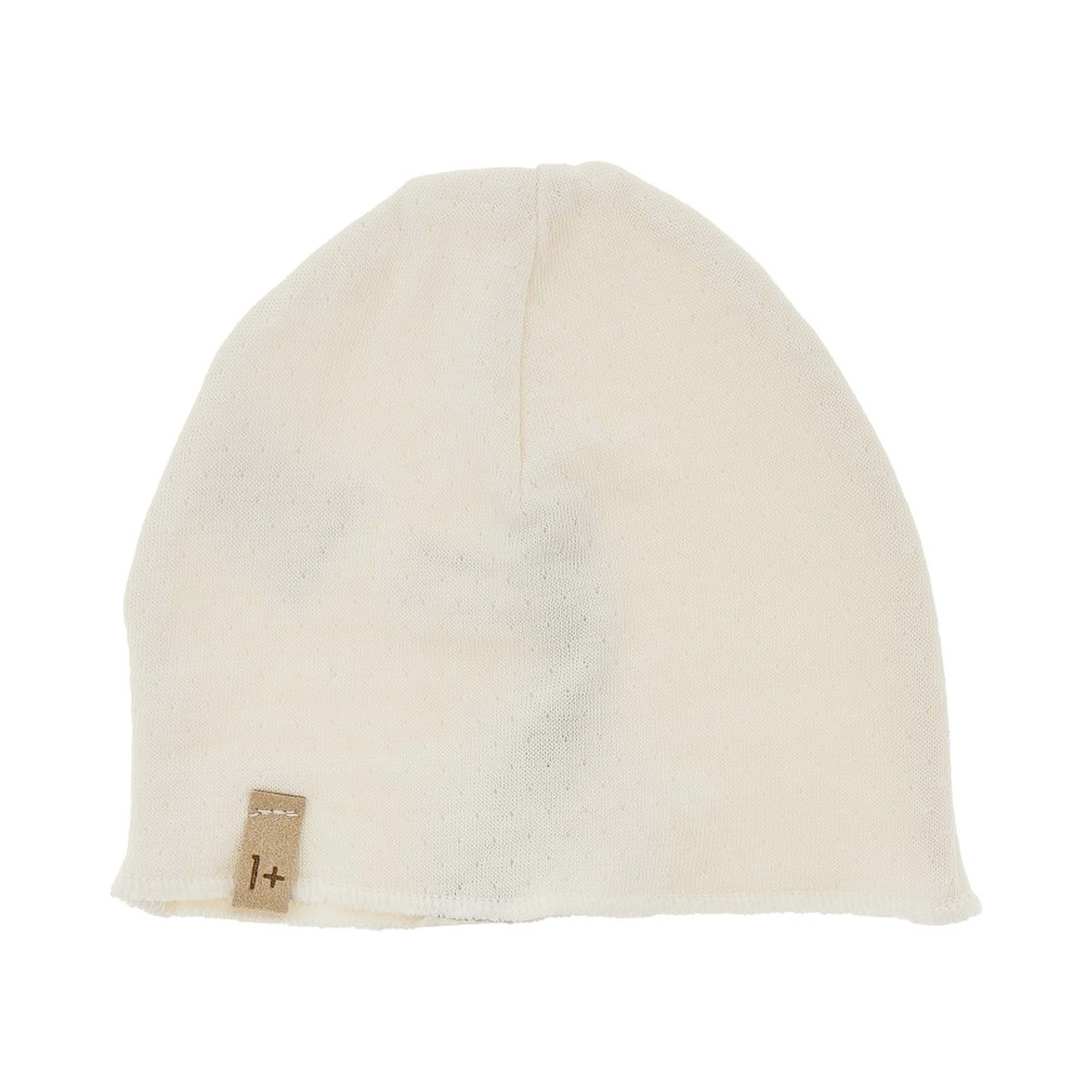 Cotton jersey beanie hat