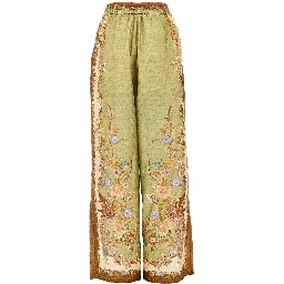 'Indra' silk pants