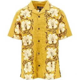 'Tidal Threads' printed cotton shirt