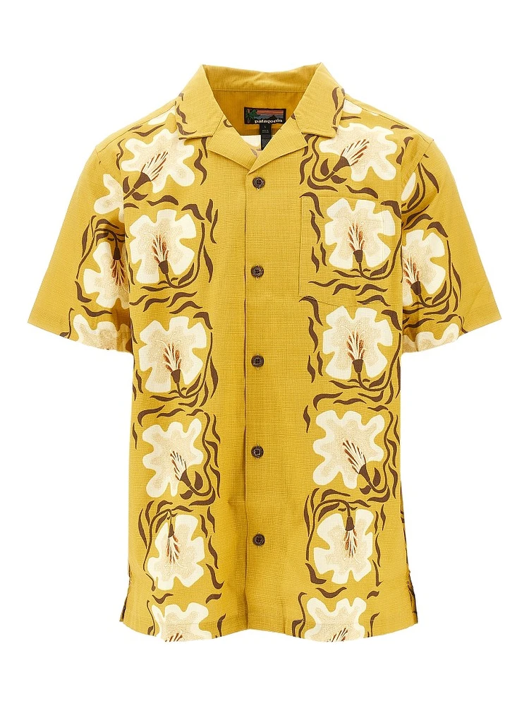 'Tidal Threads' printed cotton shirt