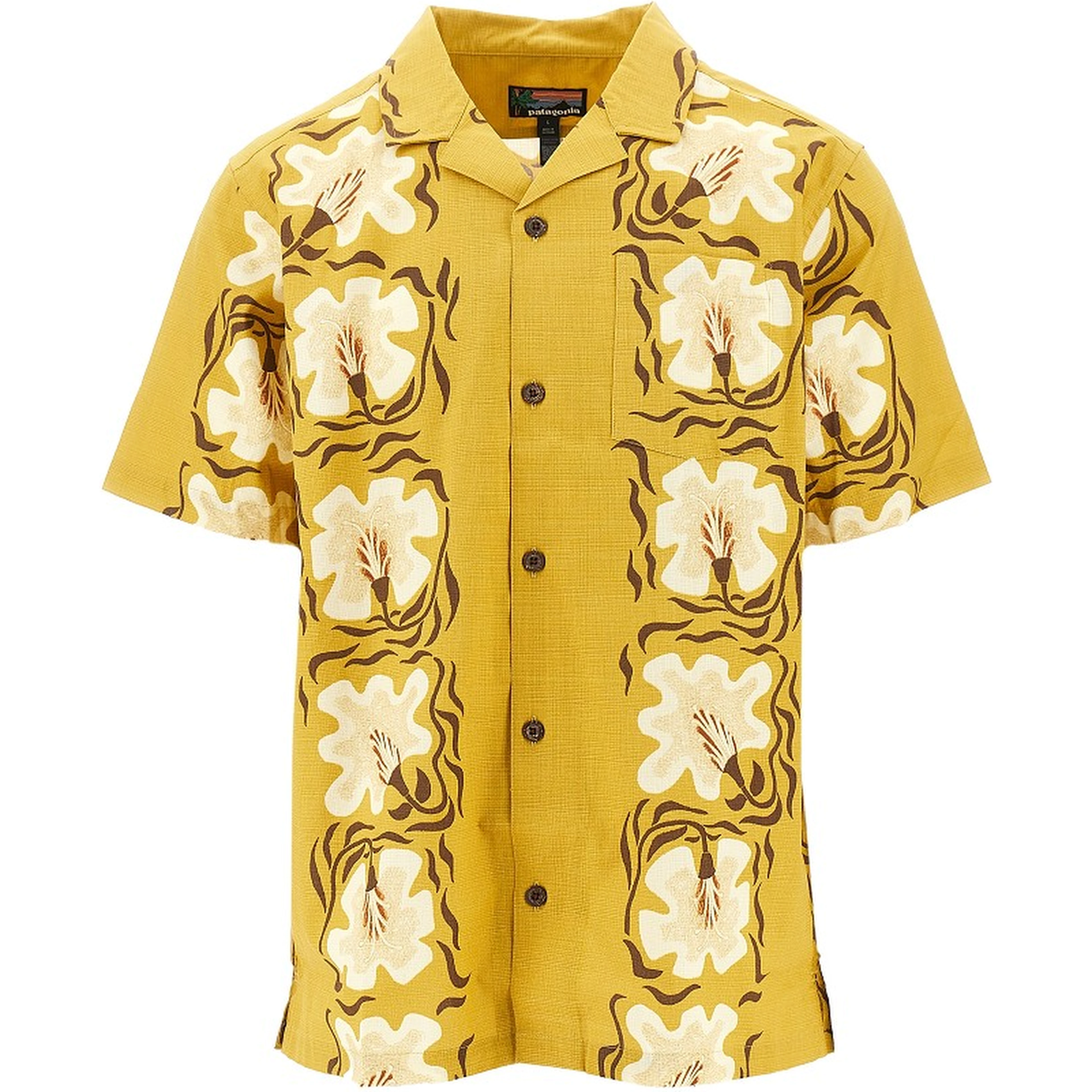 'Tidal Threads' printed cotton shirt