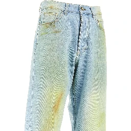 Stained effect Relaxed Fit jeans