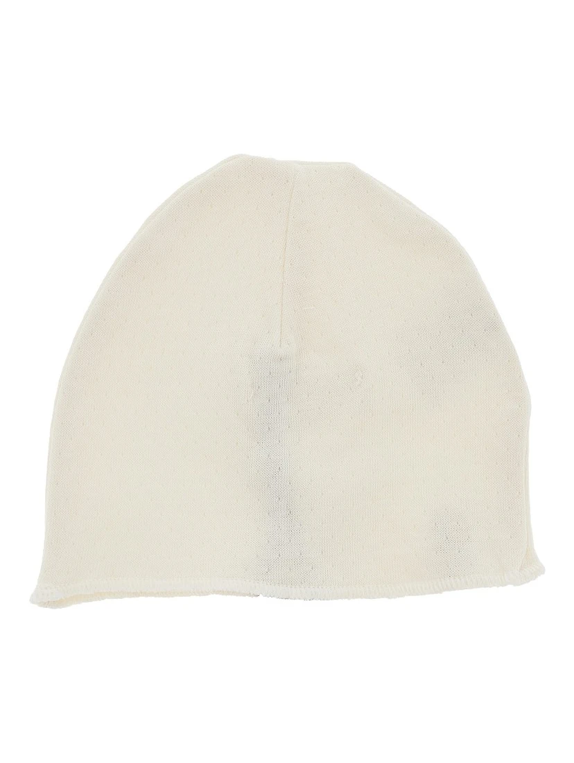Cotton jersey beanie hat