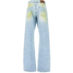 Stained effect Relaxed Fit jeans