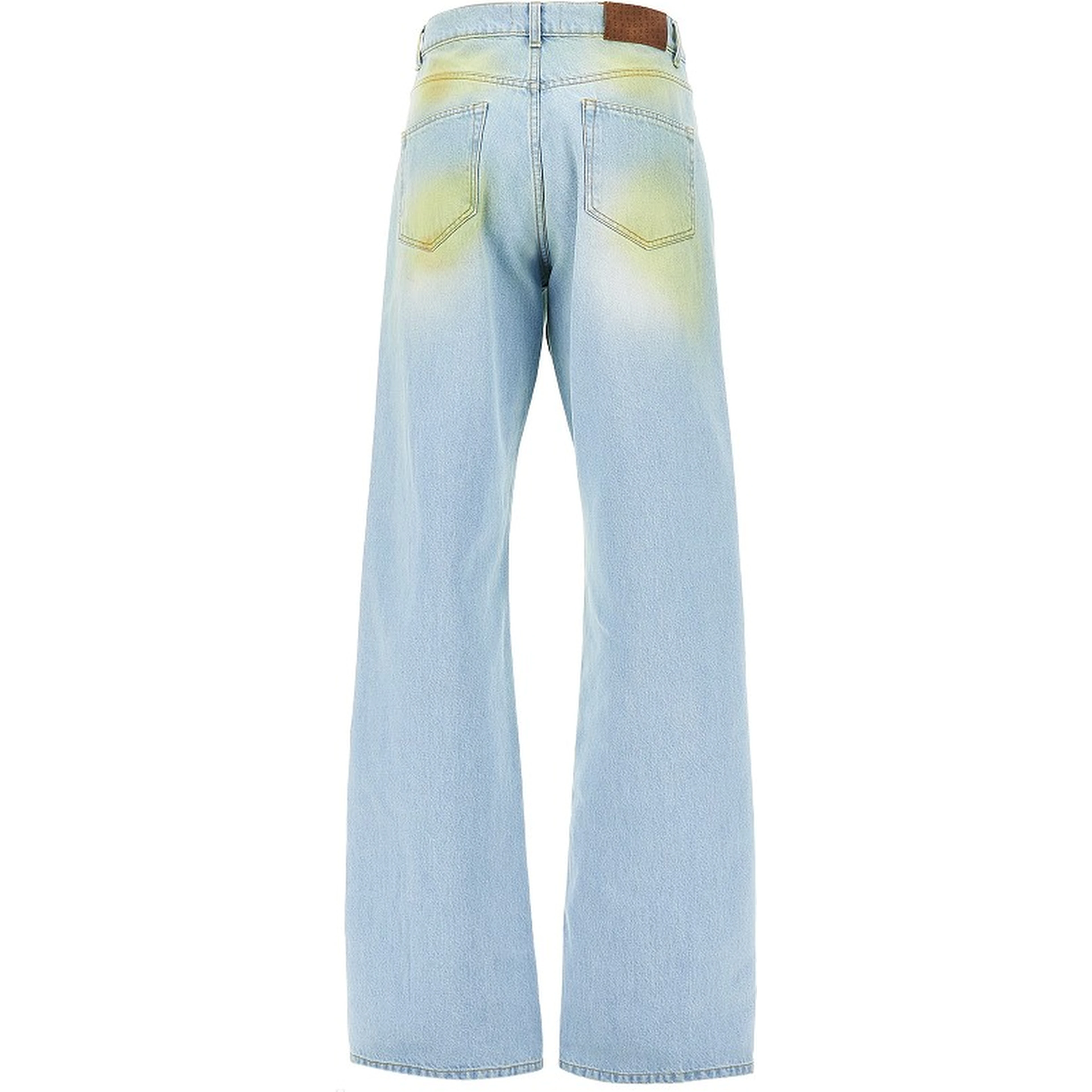 Stained effect Relaxed Fit jeans