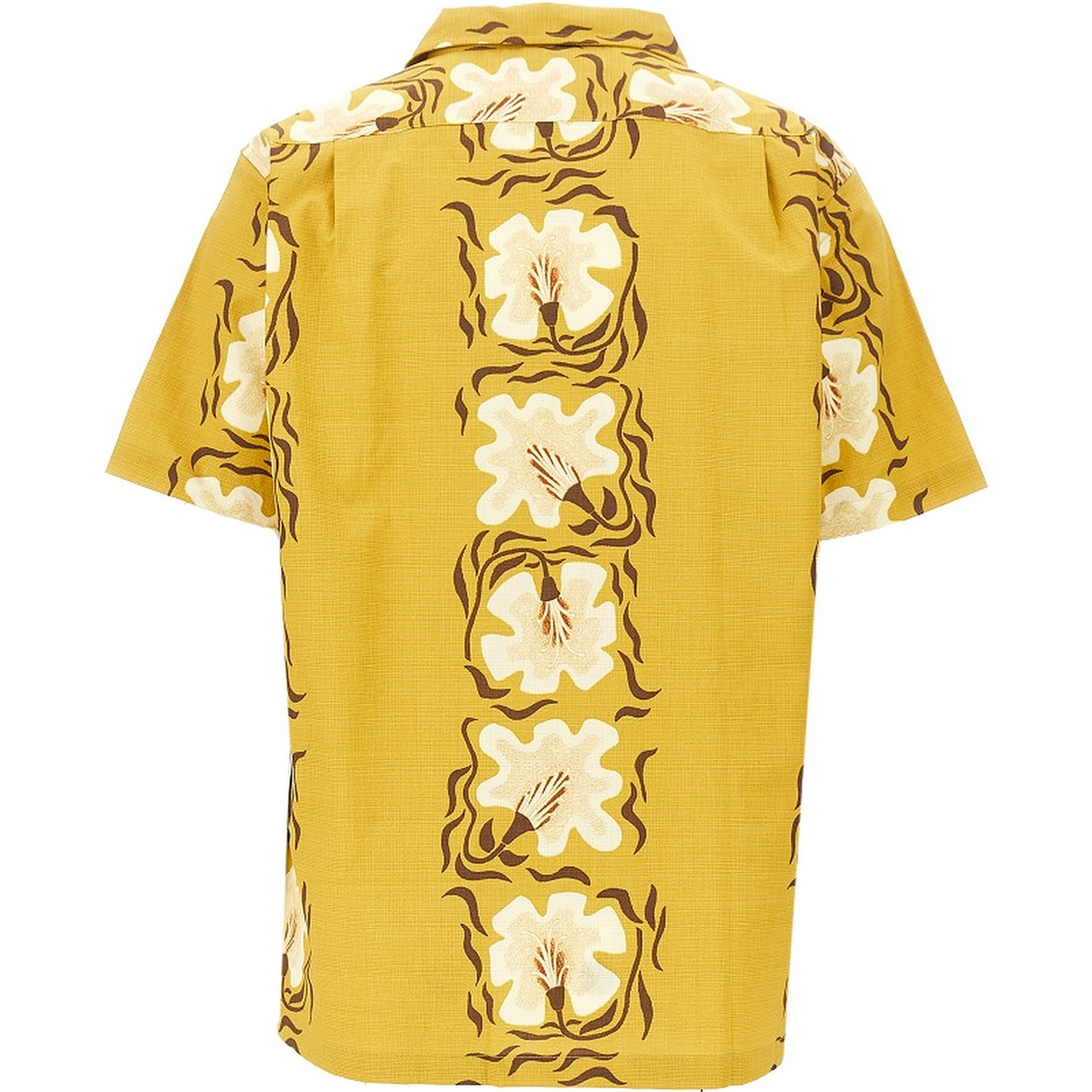 'Tidal Threads' printed cotton shirt