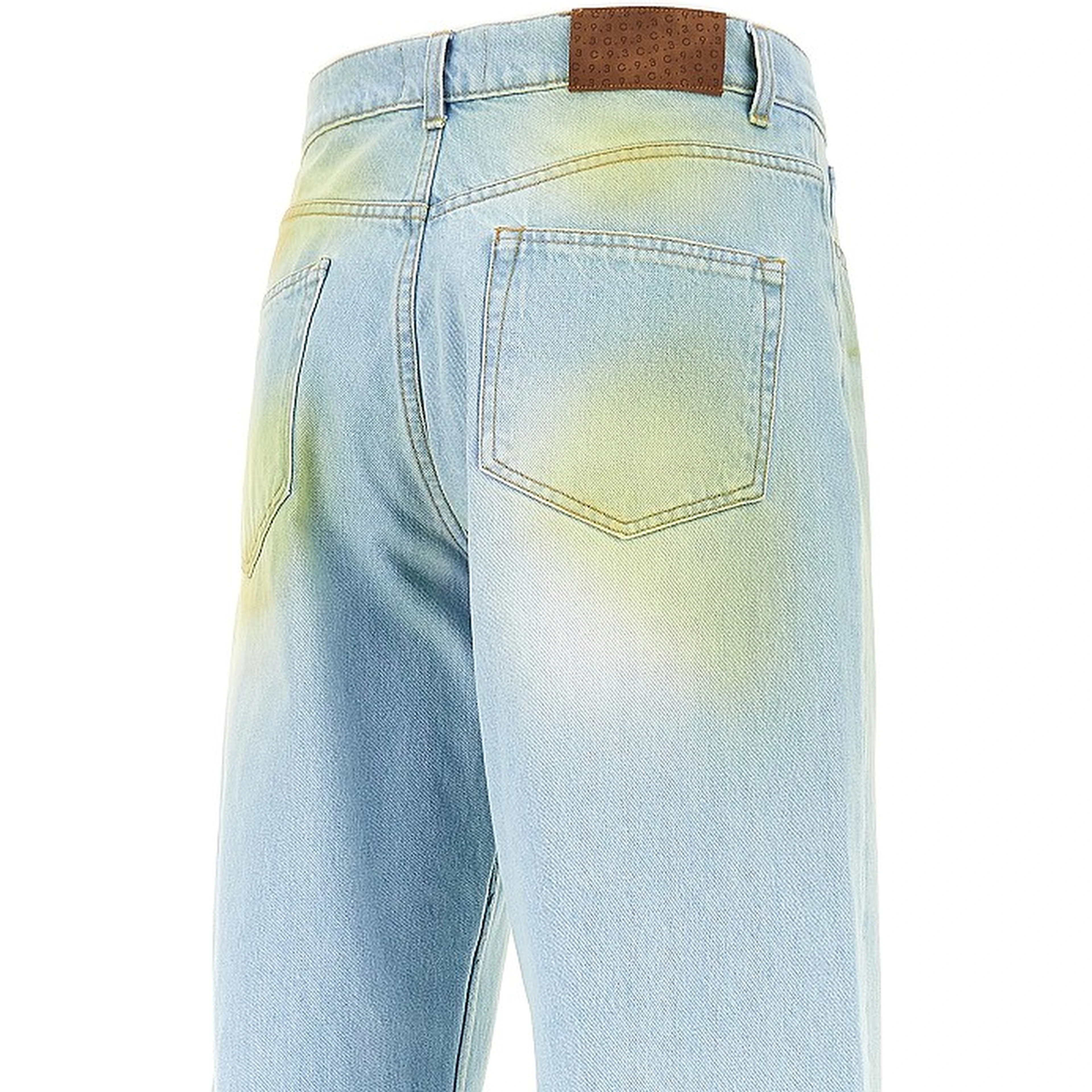 Stained effect Relaxed Fit jeans