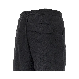 Canvas pants with elasticated waist