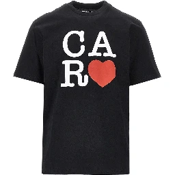 'Car Heart' print T-shirt
