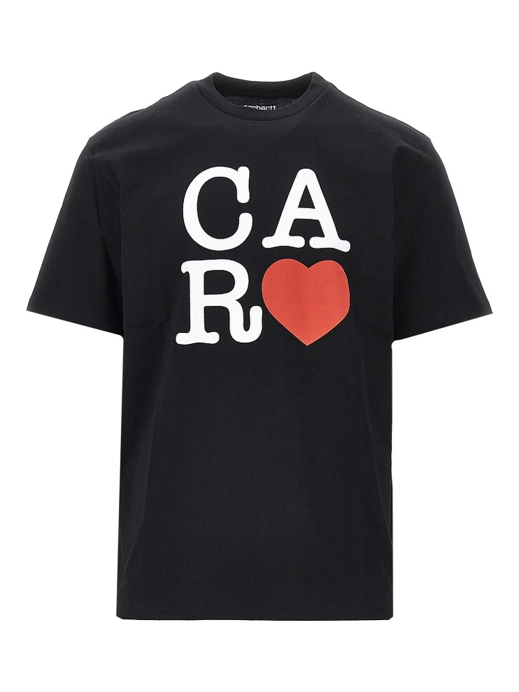 'Car Heart' print T-shirt