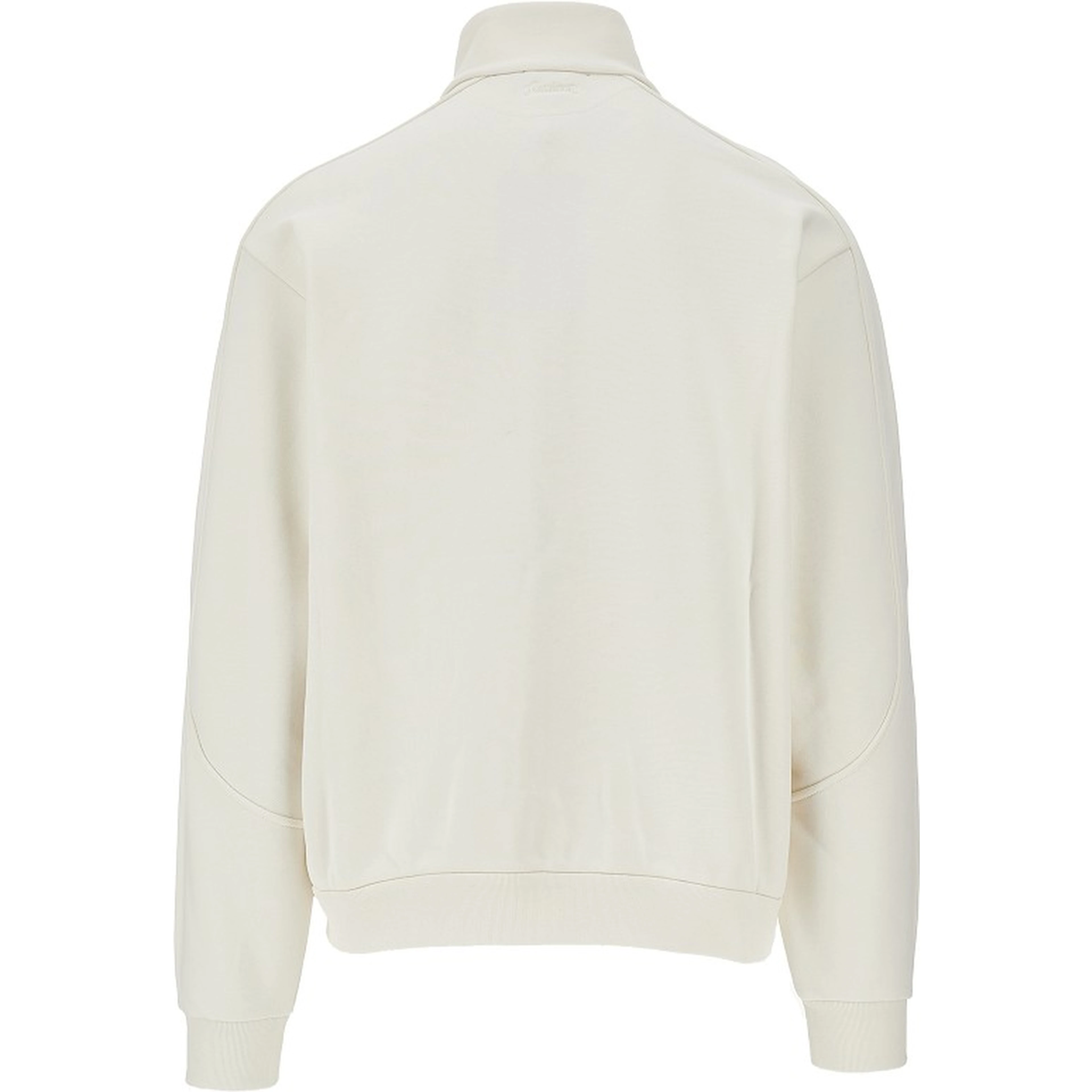 Laminar full-zip cotton sweatshirt