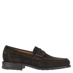 '356' suede leather penny loafers