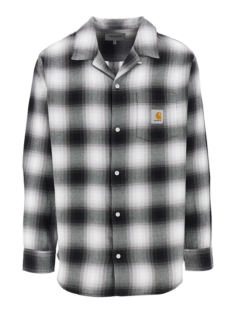 'Tyers' check cotton shirt