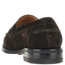 '356' suede leather penny loafers