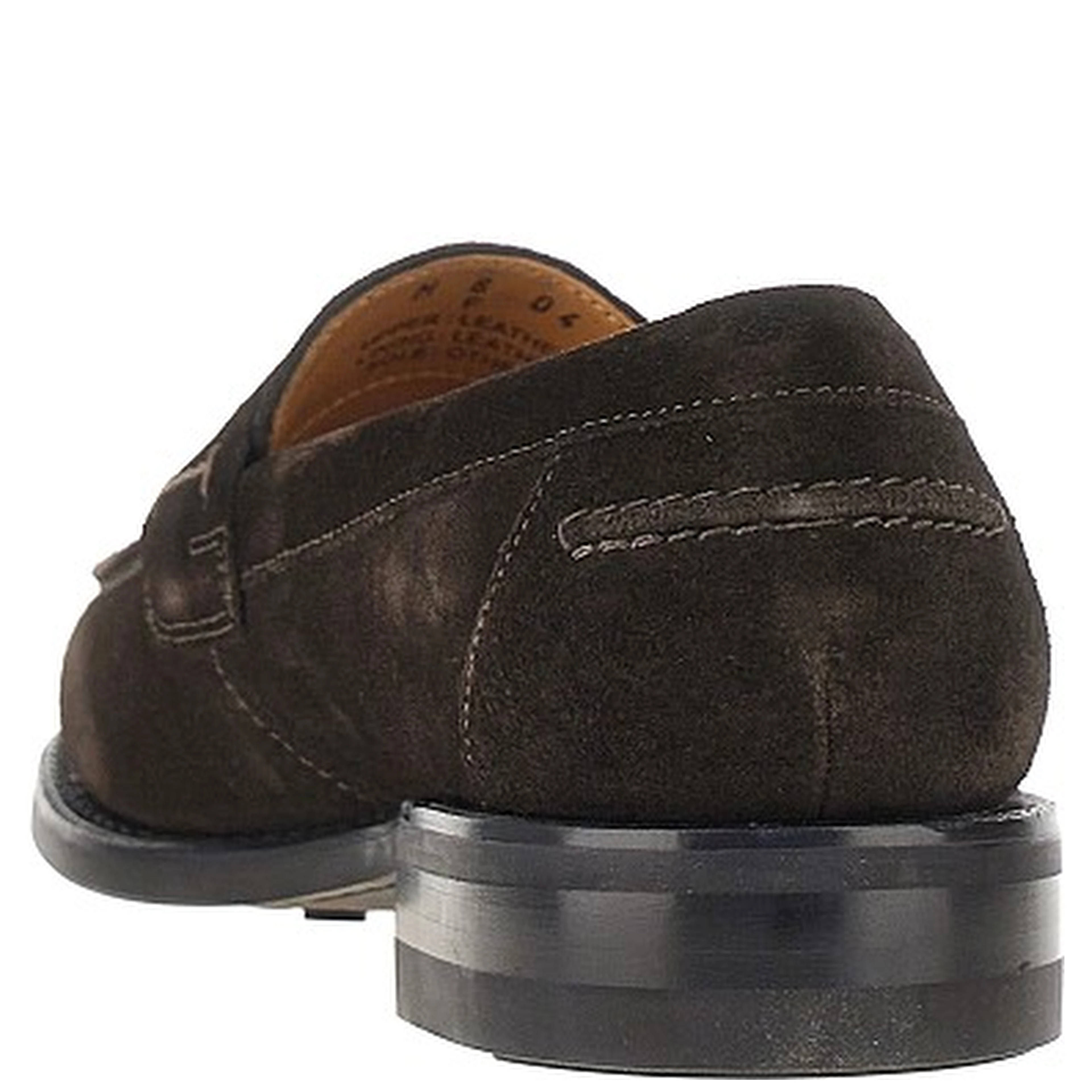 '356' suede leather penny loafers