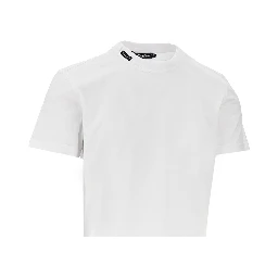 Double crewneck T-shirt