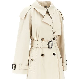 'Fitzrovia' gabardine trench coat