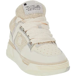Leather and mesh MA-1 sneakers