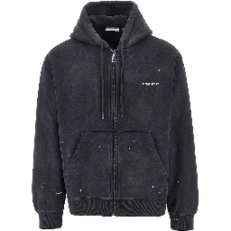 'Painter' full-zip hoodie