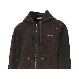 'Painter' full-zip hoodie