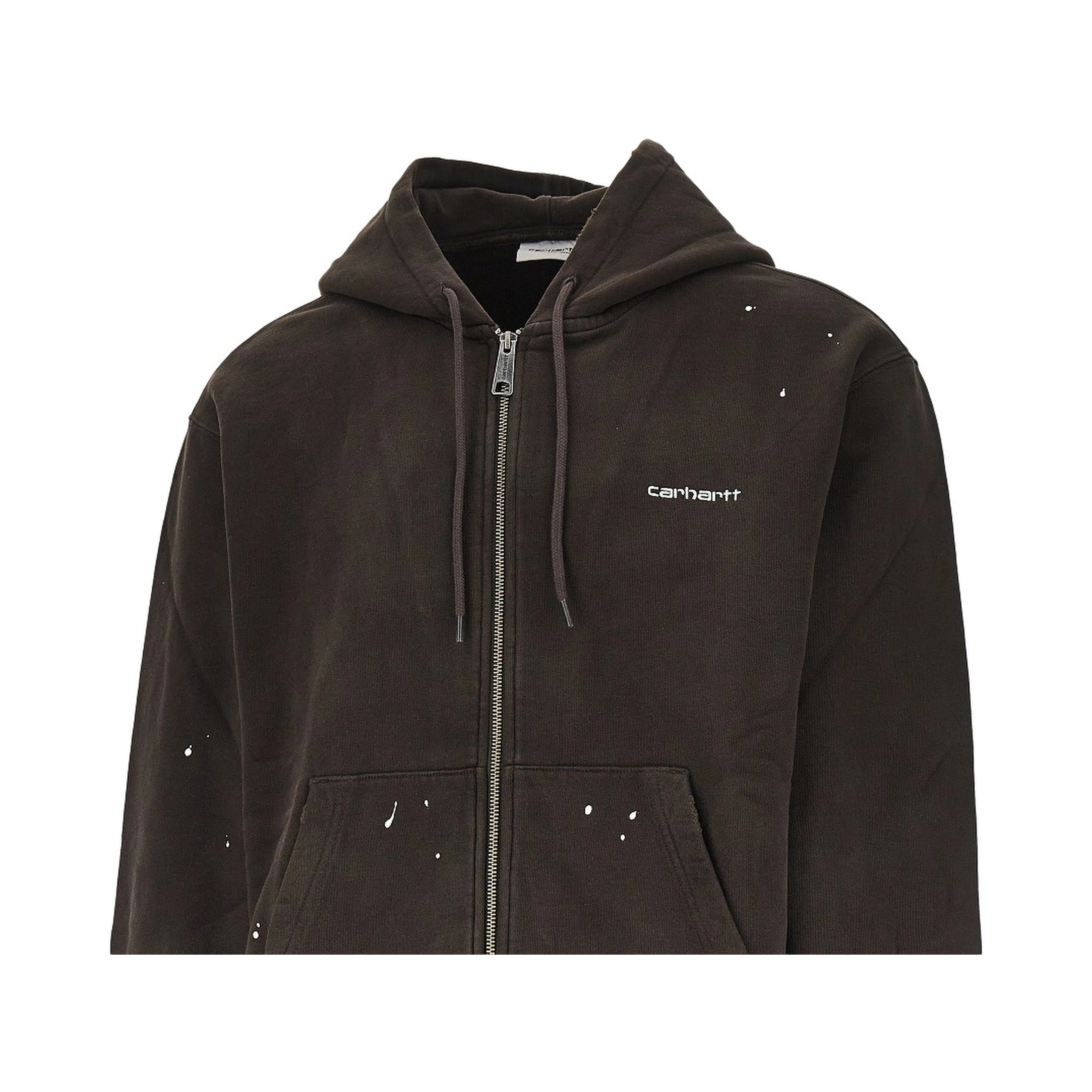 'Painter' full-zip hoodie