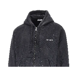 'Painter' full-zip hoodie