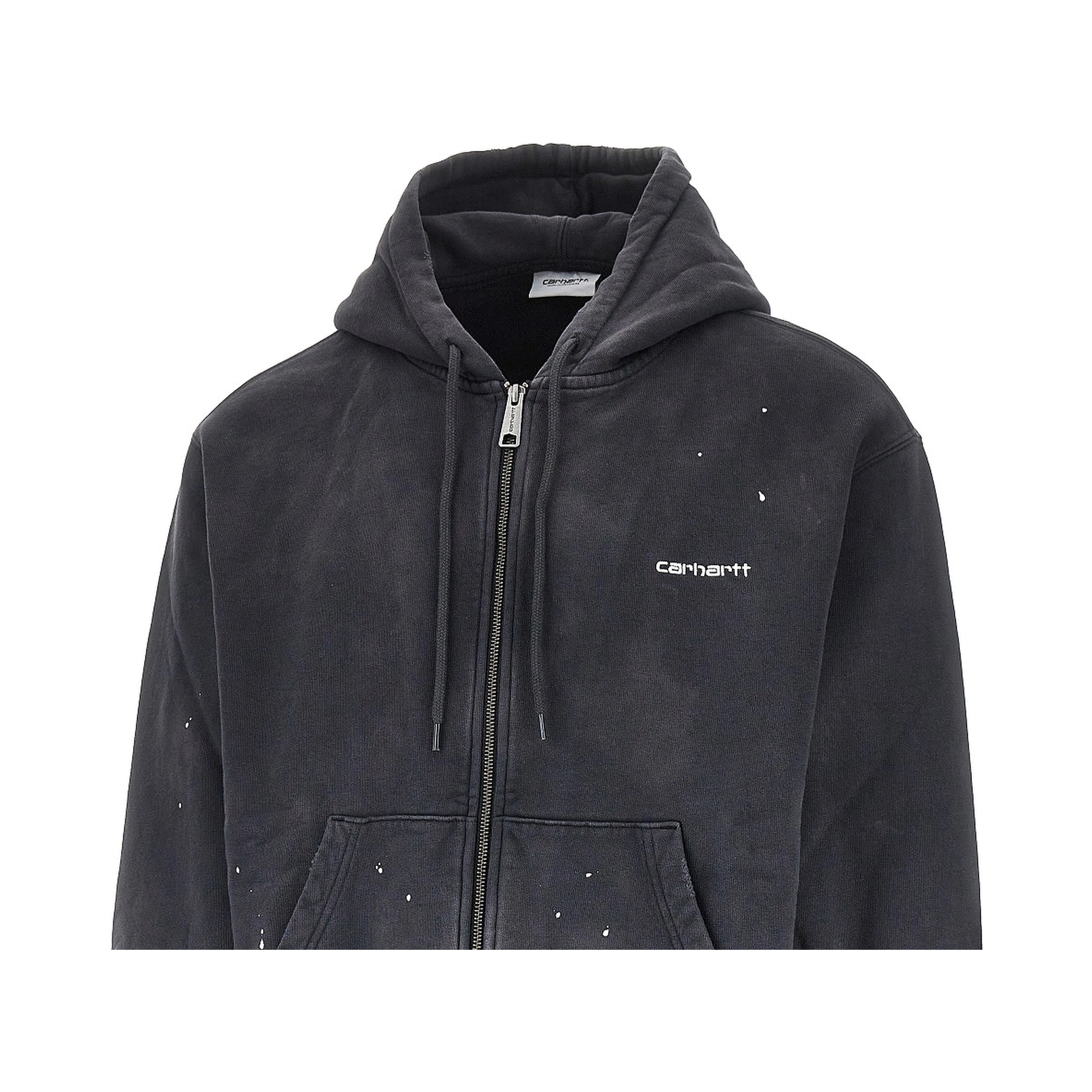 'Painter' full-zip hoodie