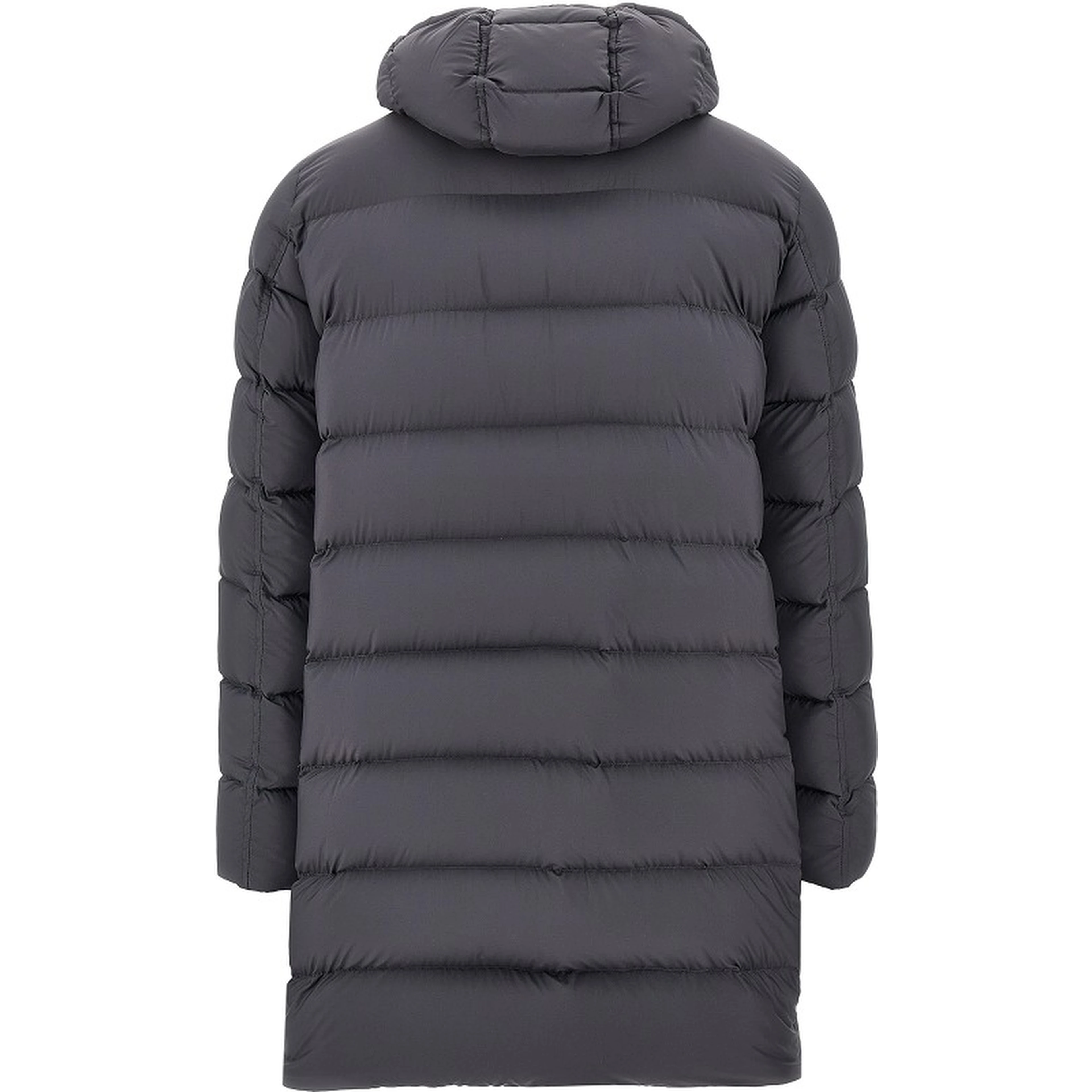 Nylon microfiber goose down parka coat