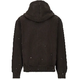 'Painter' full-zip hoodie