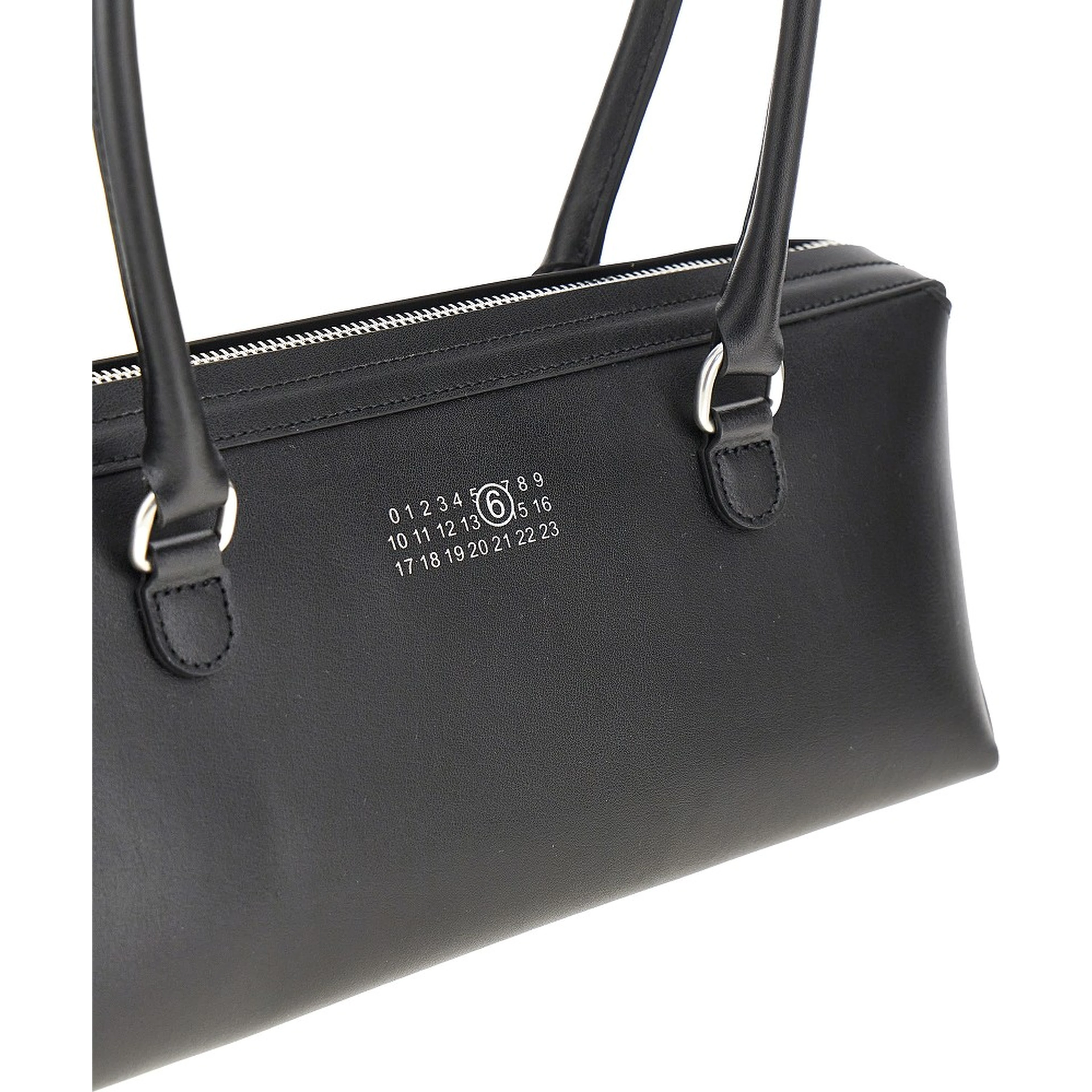 Leather small 'Bauletto' shoulder bag