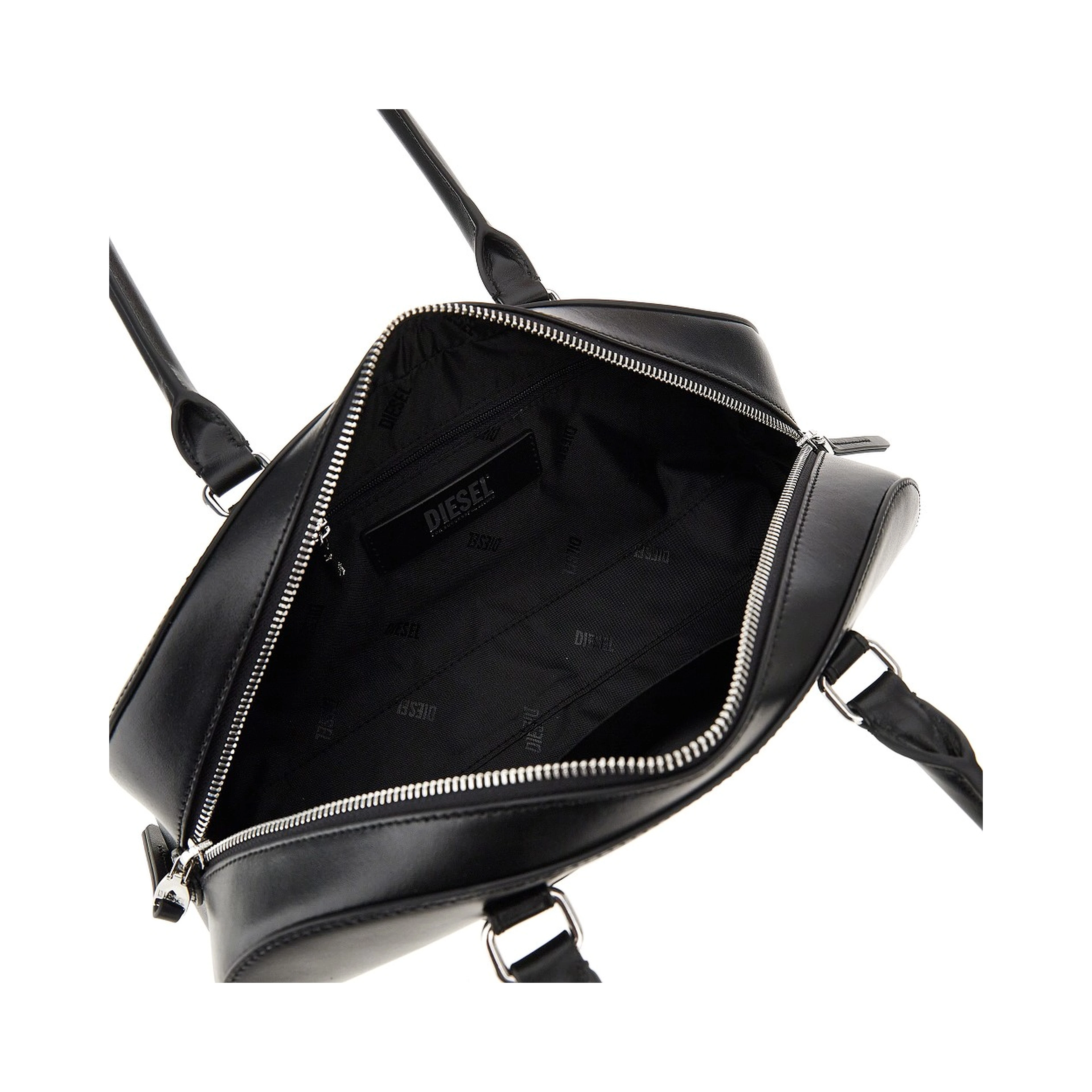 '1DR Dome' leather bowling bag