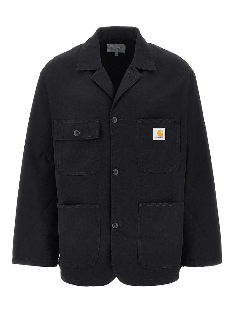 'Brader' cotton twill blazer