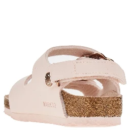 Milano Flower Buckle sandals