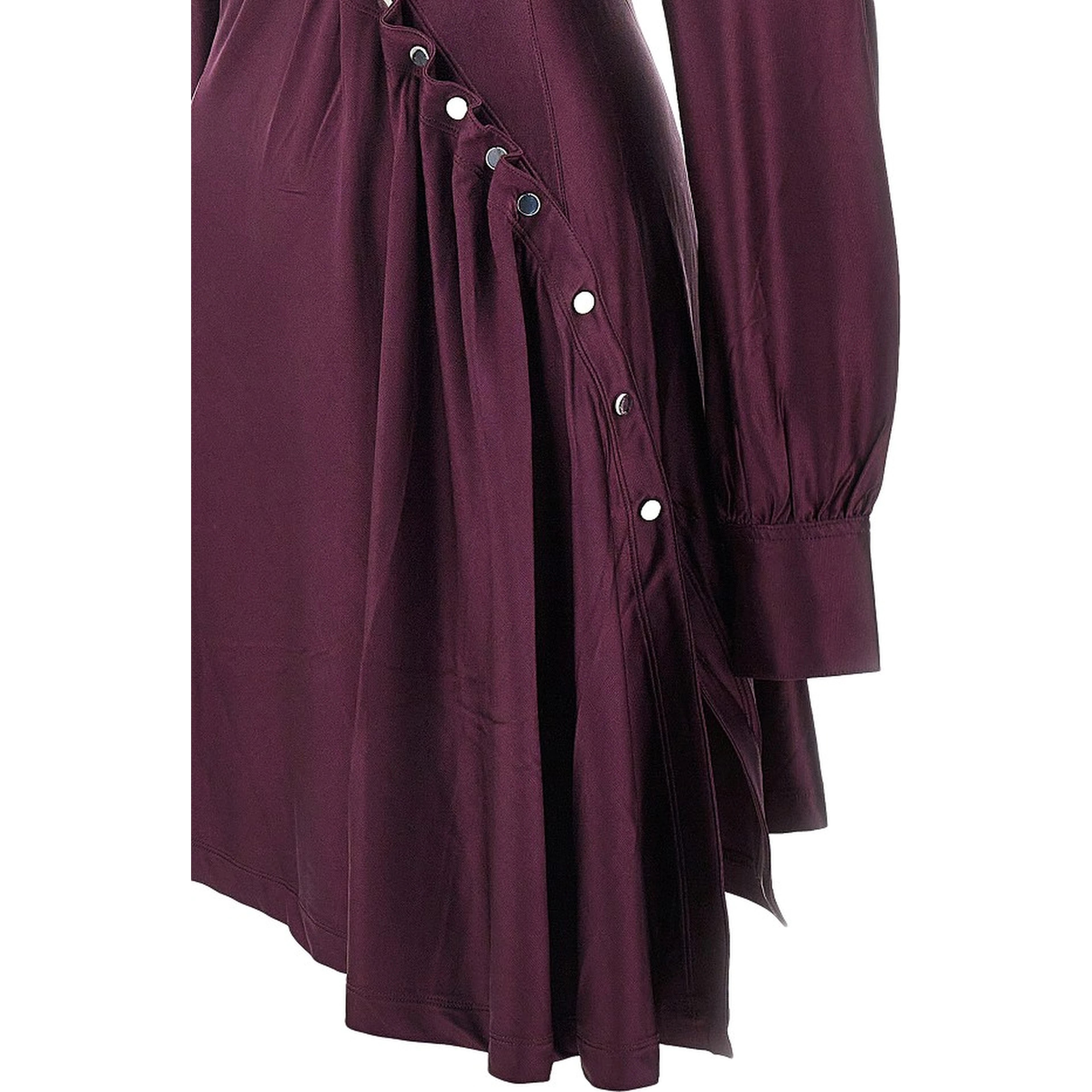 Draped jersey mini dress