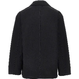'Brader' cotton twill blazer