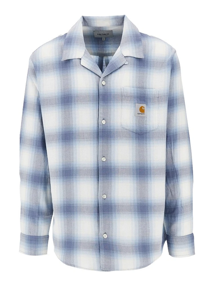 'Tyers' check cotton shirt