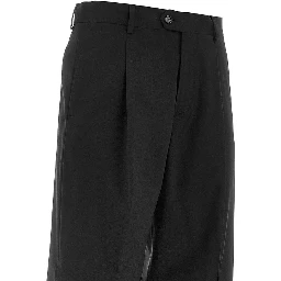 'Orazio' wool pants with dart