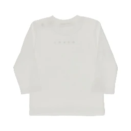 Long-sleeved T-shirt with logo print