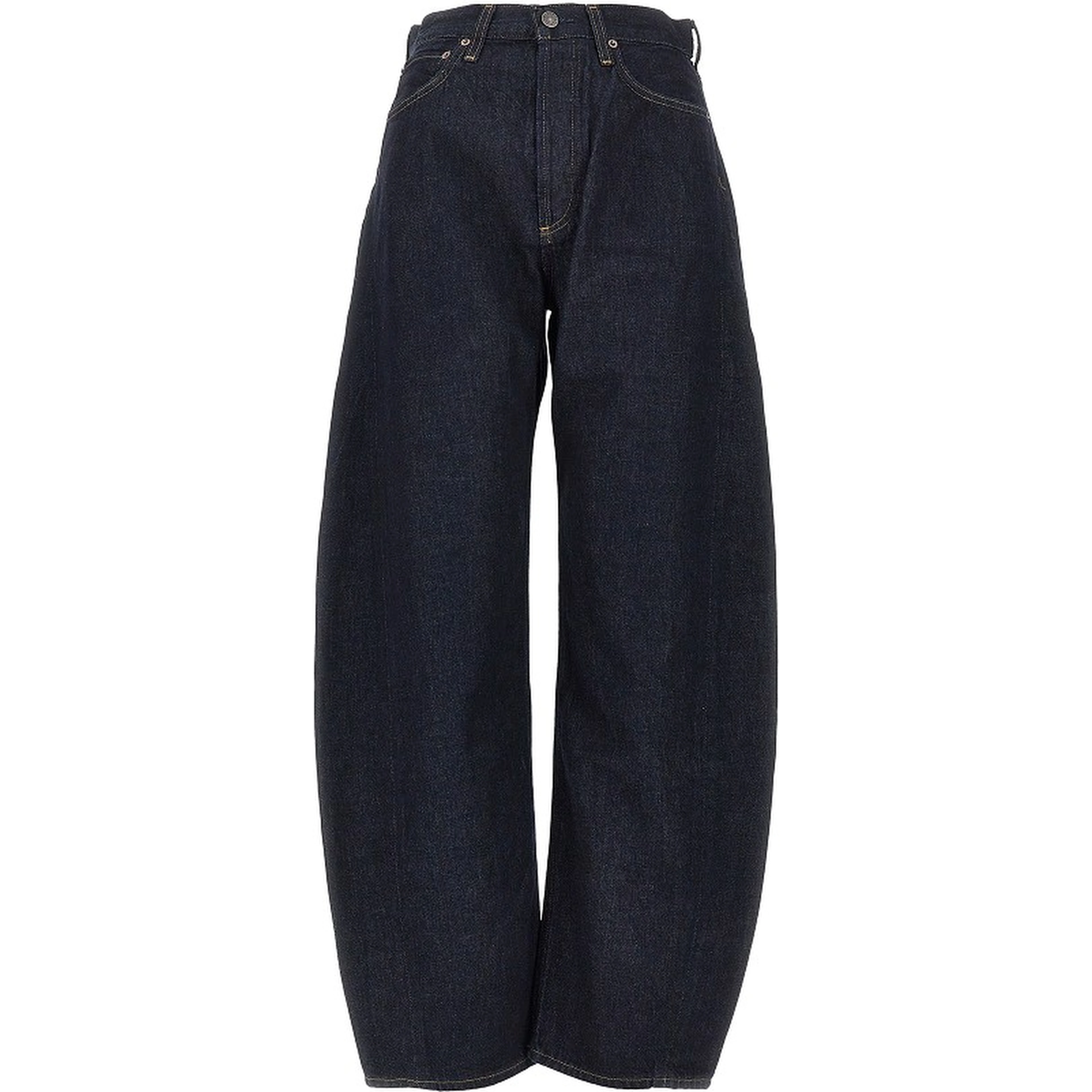 'Luna Pieced' high-rise jeans