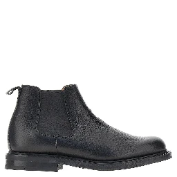 Grained leather Saenfield Chelsea boots