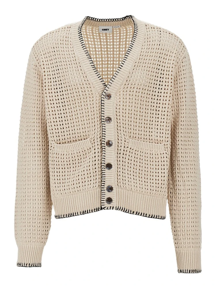 'Ethan' cotton cardigan