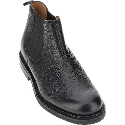 Grained leather Saenfield Chelsea boots
