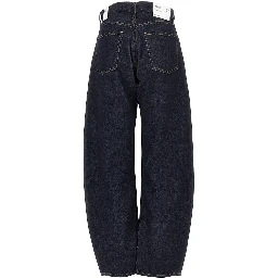 'Luna Pieced' high-rise jeans