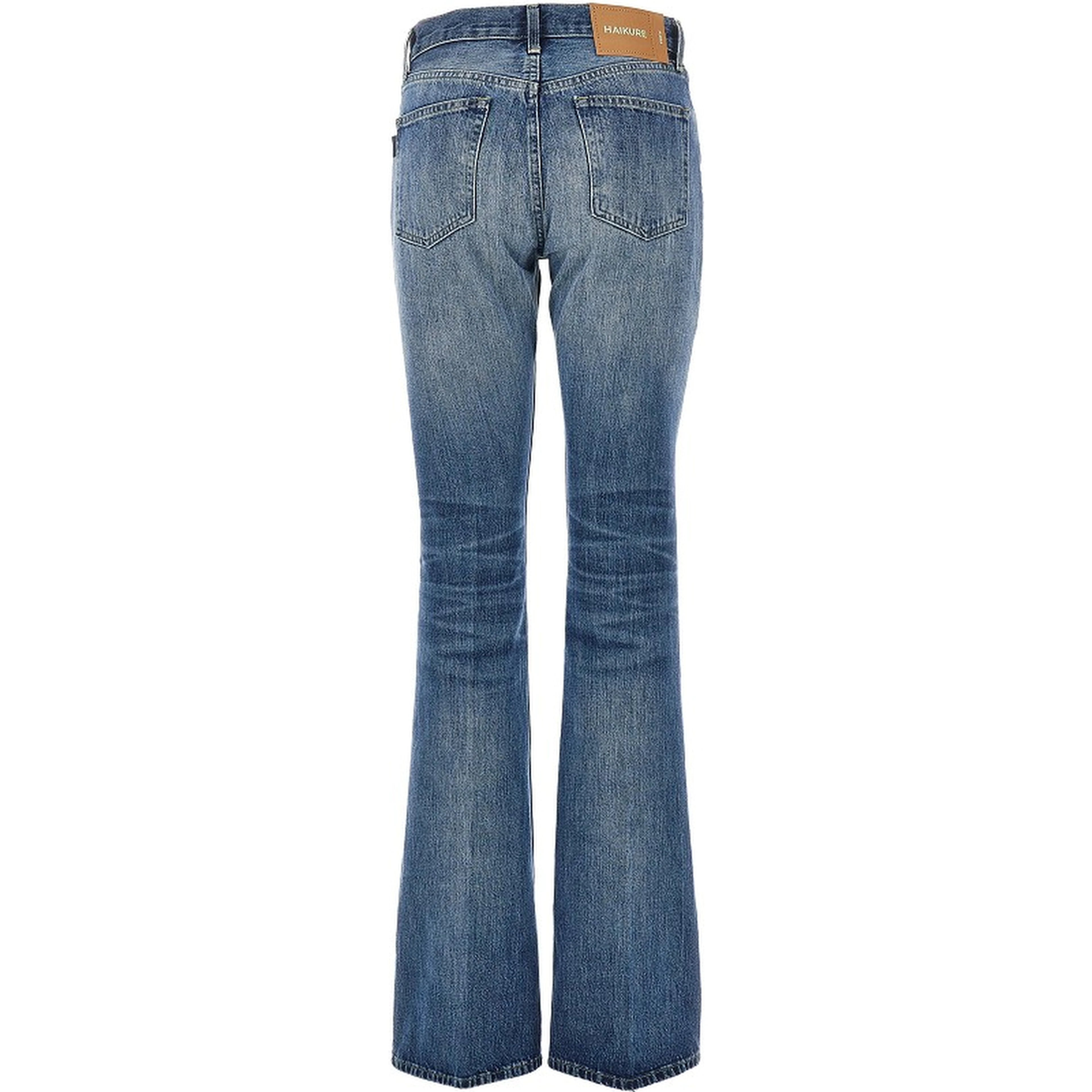 'Flora' flared jeans