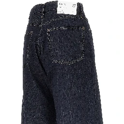 'Luna Pieced' high-rise jeans