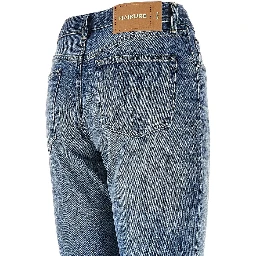 'Flora' flared jeans