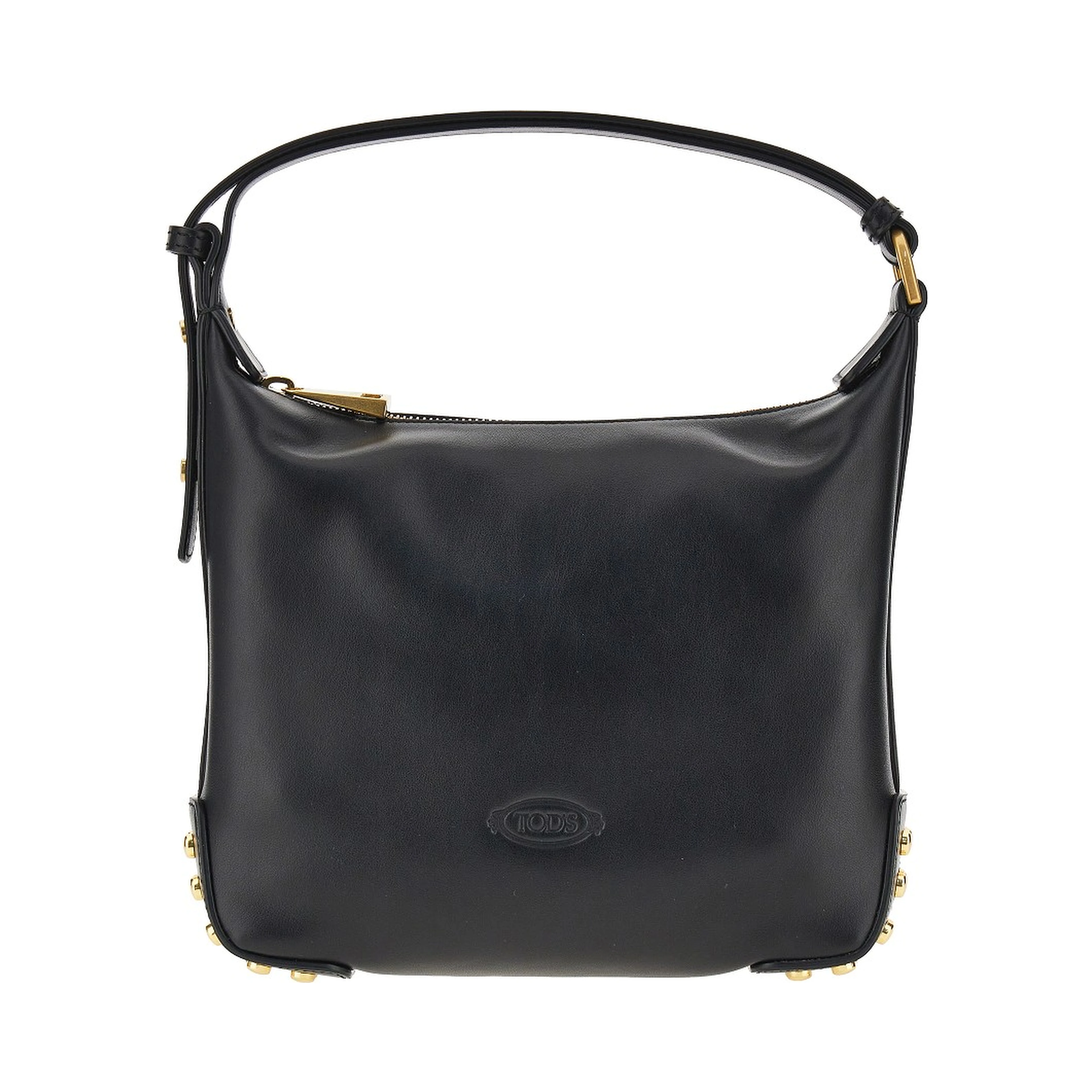 Leather Metal Dots Mini Bag