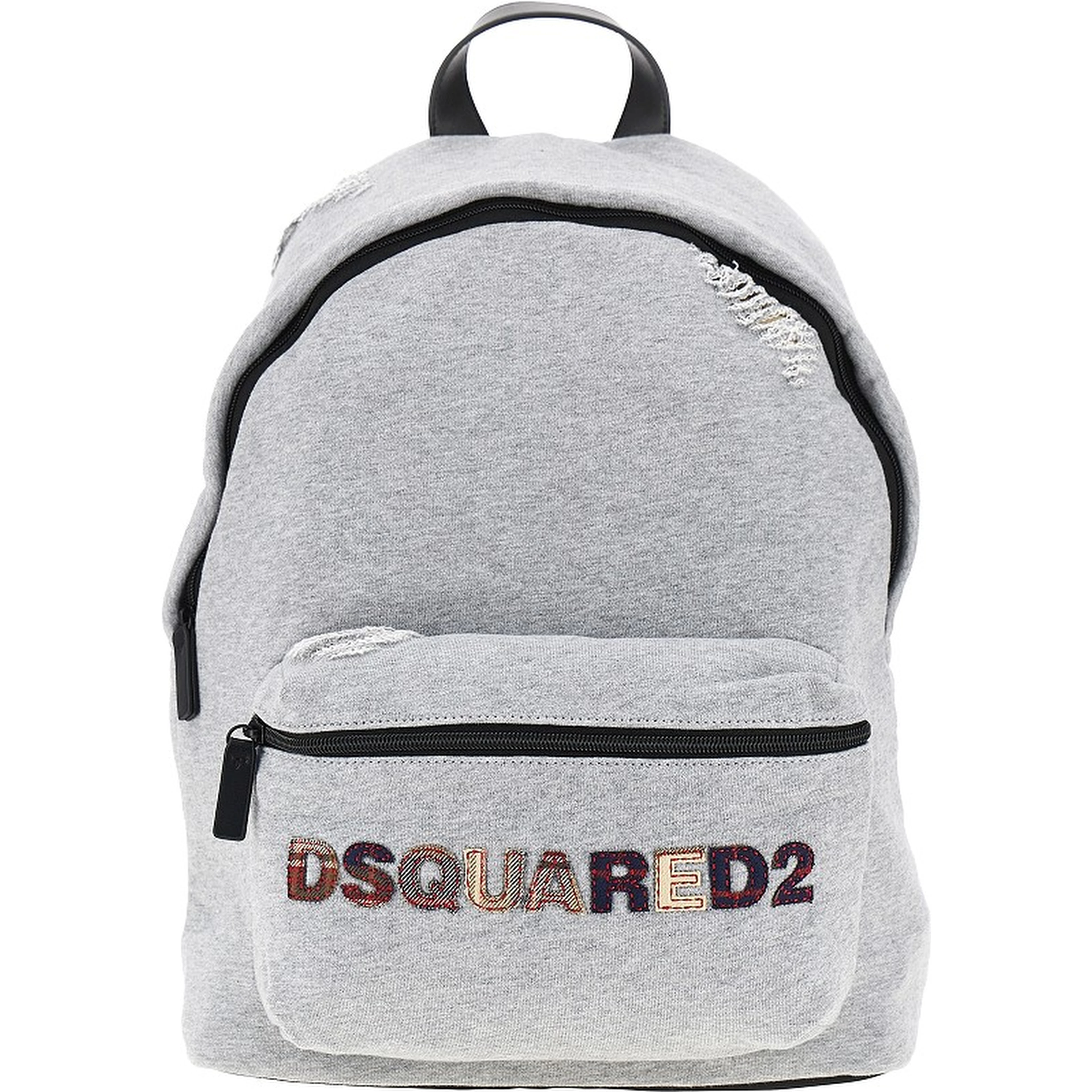 Distressed jersey backpack