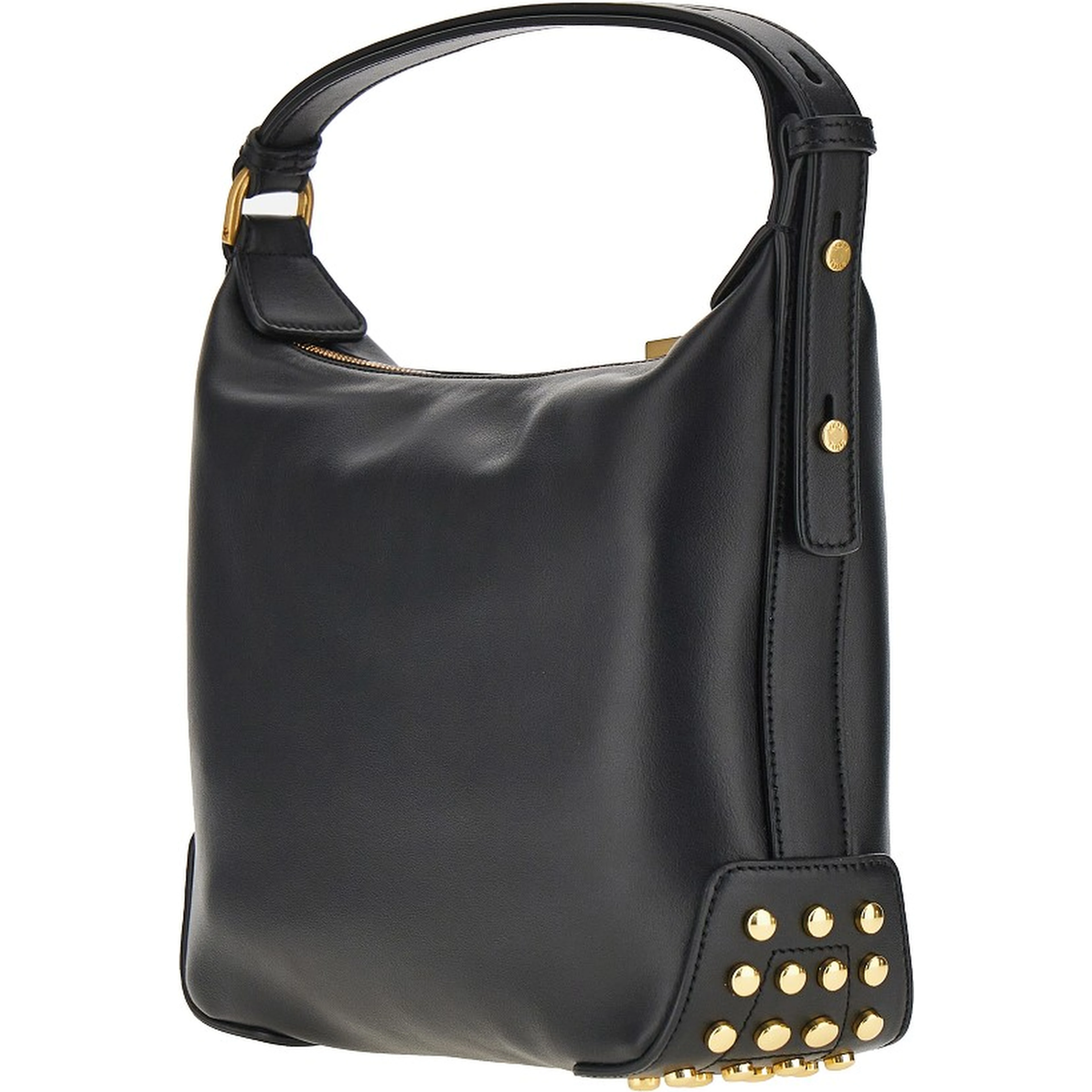 Leather Metal Dots Mini Bag